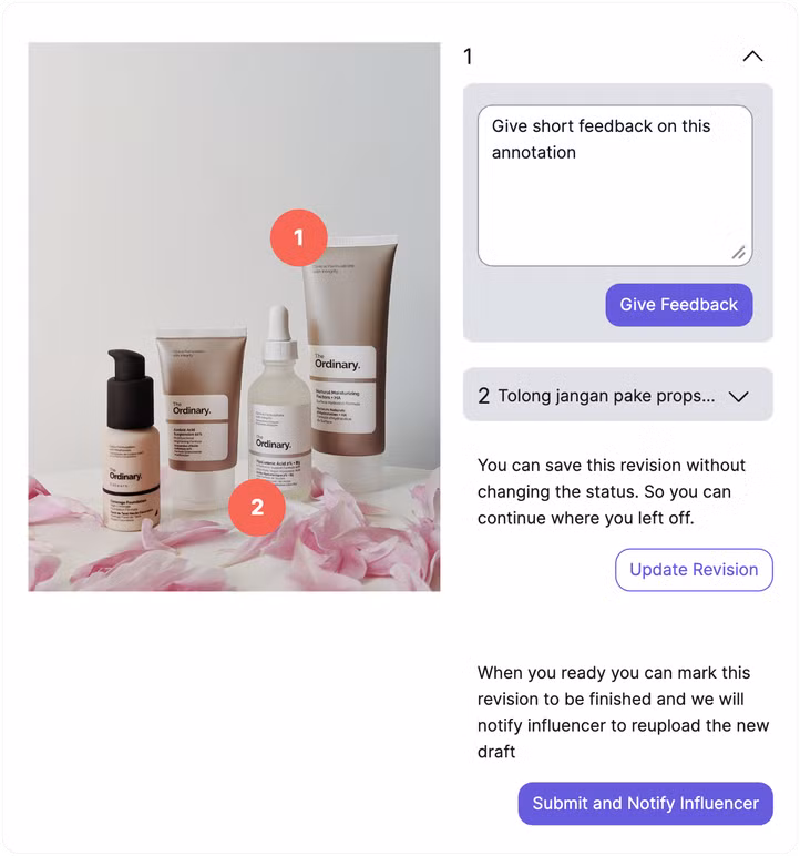 Annotation Drafting Screenshot