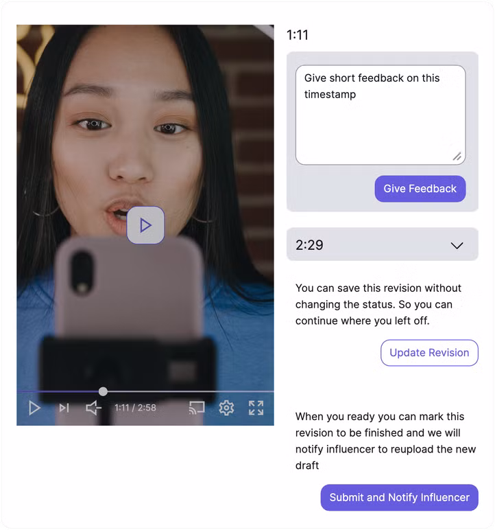 Video Drafting Screenshot